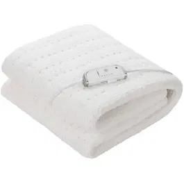 Medisana HU 672 Cubrecolchón Polar Extra Suave y Calefactable - Calentador de Cama con 4 Posiciones y 3 Temporizadores, Lavable