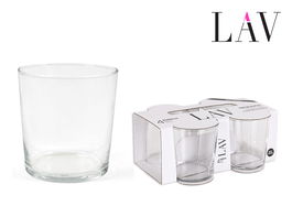 Lav Set 4 Vasos Pinta Best Offer 340 cc (12 Cajas)