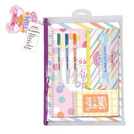 Set De Papeleria Alpino Be Ok 18 Pzas.