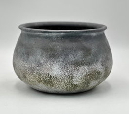 DKD Home Decor Jarron Oriental Gris Terracota 27 x 16.5 x 27 cm Hecho a Mano