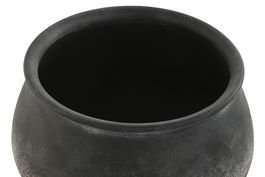 DKD Home Decor Jarron Oriental Gris Terracota 27 x 16.5 x 27 cm Hecho a Mano