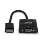 Lindy 38285 Conversor HDMI a VGA con Audio, Negro