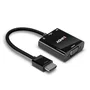 Lindy 38285 Conversor HDMI a VGA con Audio, Negro