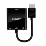 Lindy 38285 Conversor HDMI a VGA con Audio, Negro