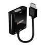 Lindy 38285 Conversor HDMI a VGA con Audio, Negro