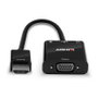 Lindy 38285 Conversor HDMI a VGA con Audio, Negro