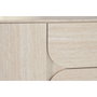 DKD Home Decor Buffet de Madera Símil Travertino Beige 162,6x45,5x76 cm