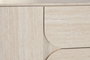 DKD Home Decor Buffet de Madera Símil Travertino Beige 162,6x45,5x76 cm
