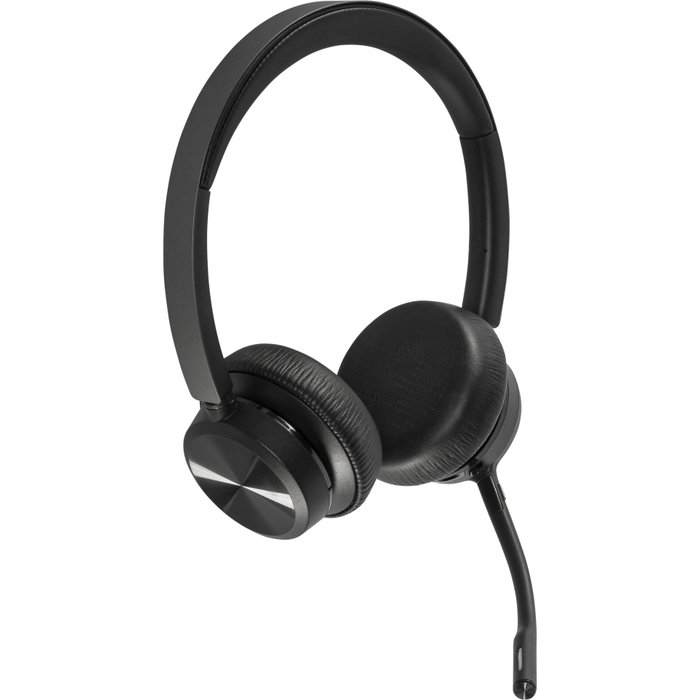 Poly Voyager 4320-M Microsoft Teams Certified Headset con adaptador BT700 y soporte de carga
