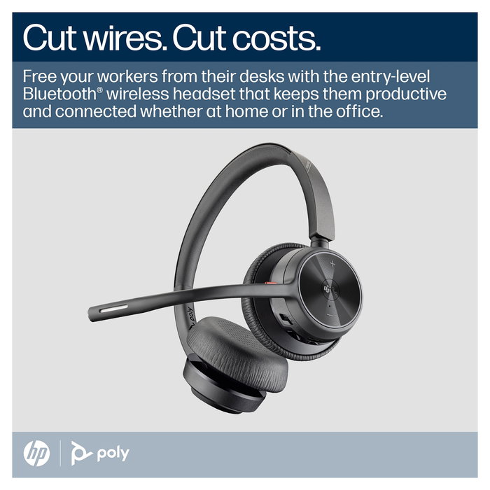 HP Poly Voyager 4320-M Auricular USB-C Certificado Microsoft Teams con BT700 y Base de Carga (218479-01) HP Poly Voyager 4320-M Auricular USB-C Certificado Microsoft Teams con BT700 y Base de Carga (218479-01)