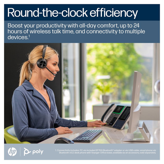 HP Poly Voyager 4320-M Auricular USB-C Certificado Microsoft Teams con BT700 y Base de Carga (218479-01) HP Poly Voyager 4320-M Auricular USB-C Certificado Microsoft Teams con BT700 y Base de Carga (218479-01)