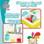 Cocina de Juguete Colorbaby 22 Piezas 42 x 29 x 28 cm Accesorios Fregadero