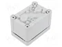 FIBOX TEMPO Carcasa Universal de Policarbonato Gris