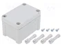 FIBOX TEMPO Carcasa Universal de Policarbonato Gris