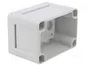 FIBOX TEMPO Carcasa Universal de Policarbonato Gris