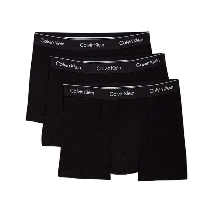 Bóxer de Hombre Calvin Klein Negro 3 Piezas S Bóxer de Hombre Calvin Klein Negro 3 Piezas S