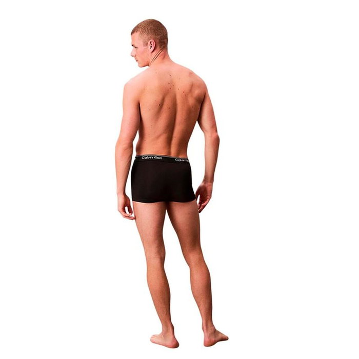 Bóxer de Hombre Calvin Klein Negro 3 Piezas S Bóxer de Hombre Calvin Klein Negro 3 Piezas S