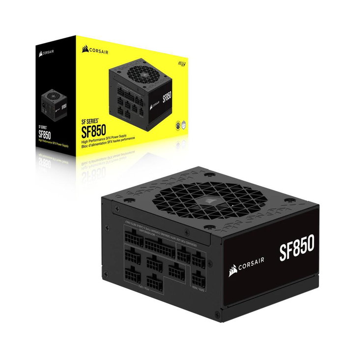 Corsair SF850 Fuente de alimentación modular SFX 850 W 80 PLUS Platinum Negro Corsair SF850 Fuente de alimentación modular SFX 850 W 80 PLUS Platinum Negro