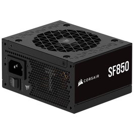 Corsair SF850 Fuente de Alimentación SFX 850W 80 Plus Platinum Fully Modular, 3 Conectores PCIe, Certificación Cybenetics Platinum
