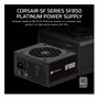 Corsair SF850 Fuente de Alimentación SFX 850W 80 PLUS Platinum Modular Negro