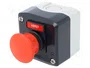 SCHNEIDER ELECTRIC Harmony XB5 Casete de control 22mm Rojo NC