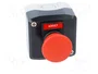 SCHNEIDER ELECTRIC Harmony XB5 Casete de control 22mm Rojo NC