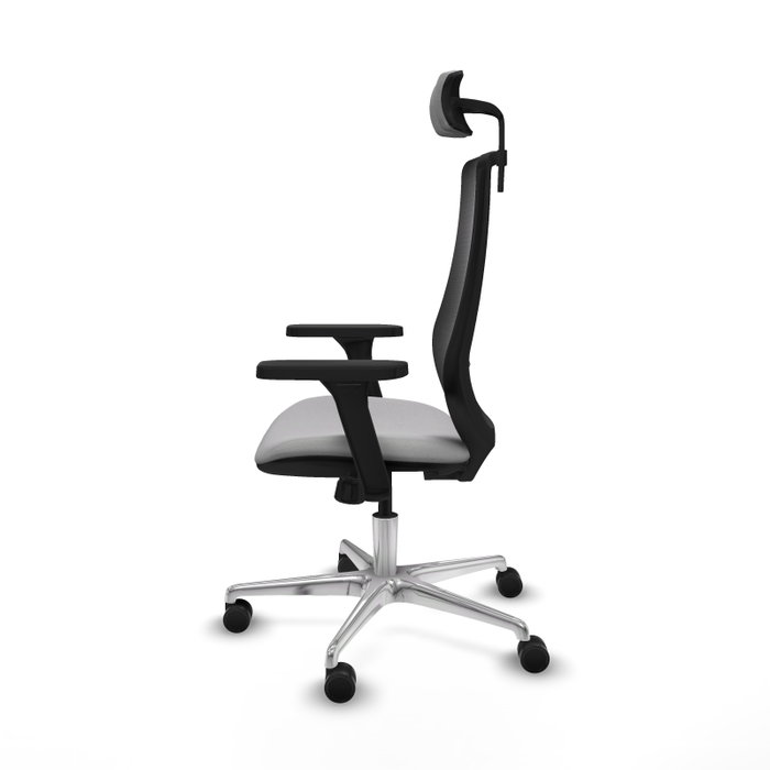 PIQUERAS Y CRESPO Silla de oficina Mardos con Mecanismo Sincro, Gris claro y Negro PIQUERAS Y CRESPO Silla de oficina Mardos con Mecanismo Sincro, Gris claro y Negro