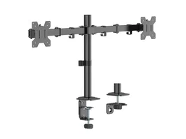 Equip Soporte de Mesa Articulado para 2 Pantallas 17-32 pulgadas