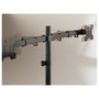 Equip 650176 Soporte Escritorio para 2 Monitores 17-32" 360° Giratorio 10kg Negro