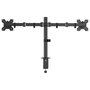 Equip 650176 Soporte Escritorio para 2 Monitores 17-32" 360° Giratorio 10kg Negro