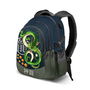 Karactermania Mochila Dragon Ball Run. Plus FAN She 44x34x21 cm, Gran Capacidad, 3 Compartimentos, Puerto USB, Ripstop Azul Oscuro