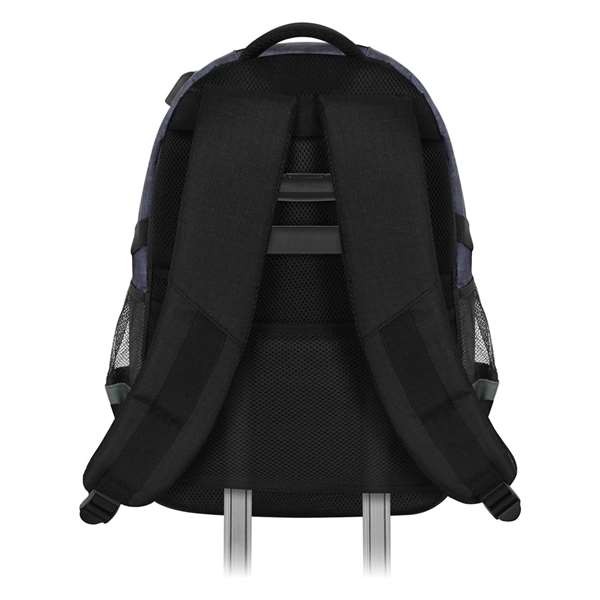 Karactermania Mochila Dragon Ball Run. Plus FAN She 44x34x21 cm, Gran Capacidad, 3 Compartimentos, Puerto USB, Ripstop Azul Oscuro