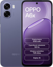 Oppo A6x 4GB RAM 128GB Púrpura