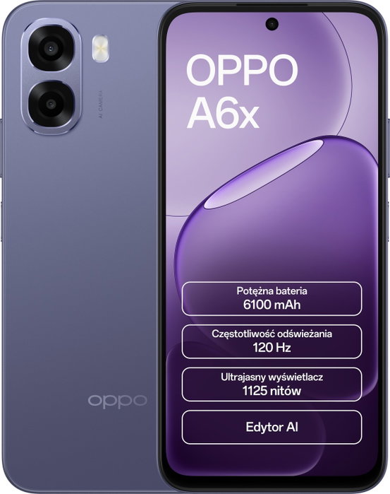 Oppo A6x 4GB RAM 128GB Púrpura Oppo A6x 4GB RAM 128GB Púrpura