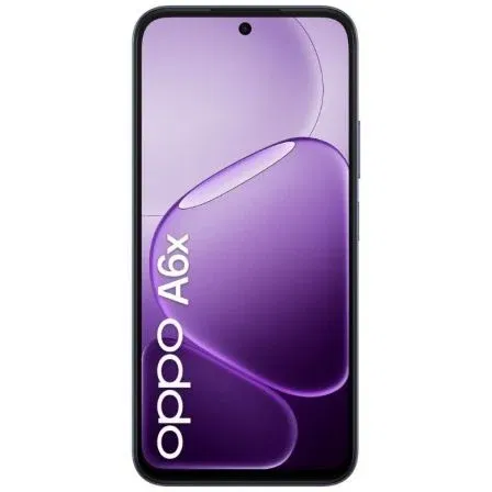 OPPO A6x Smartphone 4GB RAM 128GB Pantalla 6.75" 120Hz Batería 6100 mAh Cámara 13MP ColorOS 15.0 Color Púrpura OPPO A6x Smartphone 4GB RAM 128GB Pantalla 6.75" 120Hz Batería 6100 mAh Cámara 13MP ColorOS 15.0 Color Púrpura