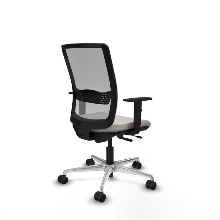 PIQUERAS Y CRESPO Silla de oficina Haches Blanco/Gris