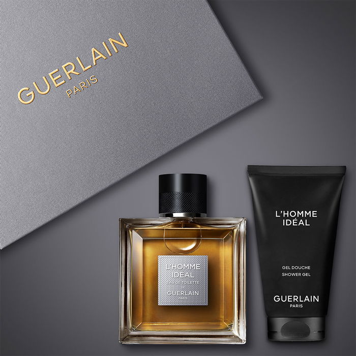 Guerlain L'HOMME IDEAL ESTUCHE 2 pz Cofre de Regalo para Hombre Eau de Toilette y Gel de Ducha
