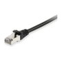 Equip Cable de red Cat6a S/FTP de 5 m Negro 606106