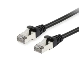 Equip Cable de red Cat6a S/FTP de 5 m Negro 606106