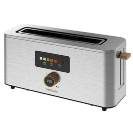 Cecotec Tostadora 04845 7, 2 Rebanadas 1000 W Acero Inoxidable