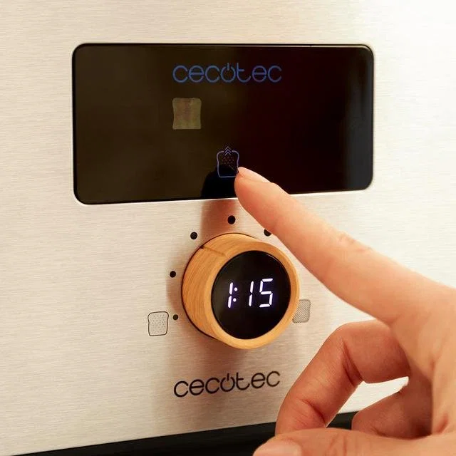 Cecotec Touch&Toast Extra Tostadora de 1000 W con Ranura Larga y Pantalla Táctil Cecotec Touch&Toast Extra Tostadora de 1000 W con Ranura Larga y Pantalla Táctil