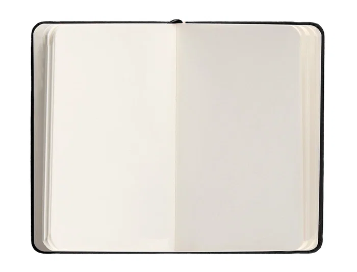 Antartik Cuaderno A6 Tapa Dura Negro Hojas Lisas 100 Hojas 80gr FSC