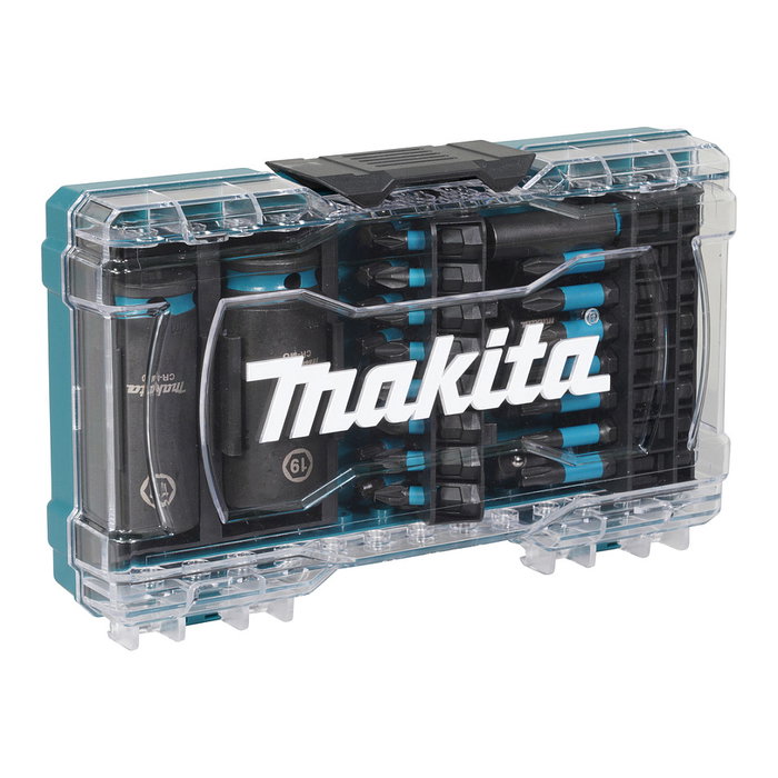 Makita Impact Black Bit & Impact Socket Set, 30 piezas
