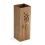 Paragüero Flores Madera MDF (22 x 48 x 22 cm) Natural