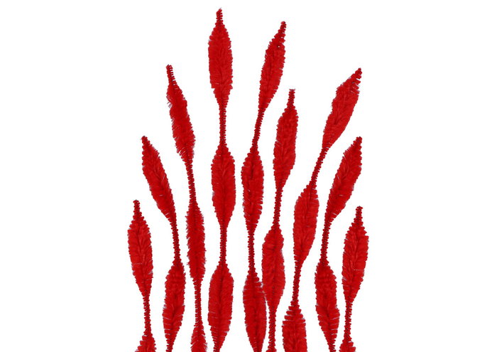 Innspiro Limpiapipas Chenilla Formas Rojo 13mm x 30cm (25 unidades) Innspiro Limpiapipas Chenilla Formas Rojo 13mm x 30cm (25 unidades)