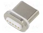 GEMBIRD Adaptador Magnético USB 2.0 con Enchufe USB C