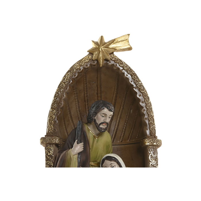 DKD Home Decor Figura de Nacimiento Multicolor en Resina