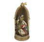 DKD Home Decor Nacimiento Navidad Tradicional Resina Multicolor 10.5 x 22.5 x 11 cm