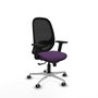 PIQUERAS Y CRESPO Silla de oficina Cilanco con mecanismo Sincro, Morado y Negro