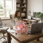AVANT Ventilador USB AVANT 3W - 10cm - Rojo